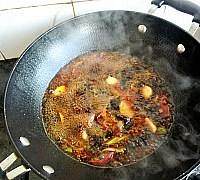 Dry boiler is sweet the practice measure of hot fish 13