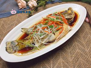 The practice measure of fish of steamed sweet-scented osmanthus 10