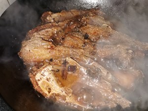 The practice measure of fish of small impurities of braise in soy sauce 8