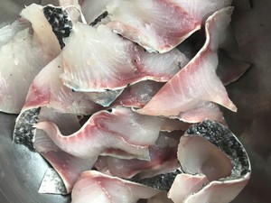 The practice measure of fish of boiler of boil in water for a while 6