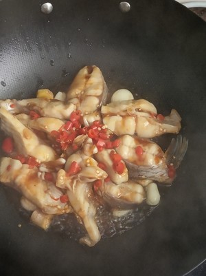 Delicious to lick dish the practice measure of    fish 7