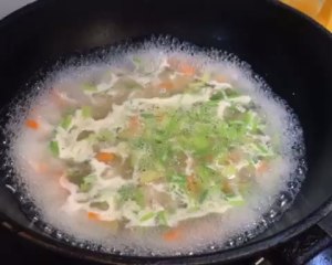  Zuo  fish (rice fish) the practice measure of a thick soup 6