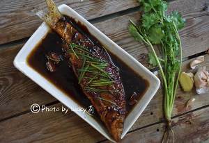 The practice measure of fish of braise in soy sauce of the daily life of a family 5