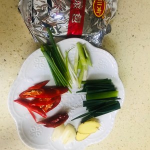 The practice measure of fish of pickled Chinese cabbage of the daily life of a family 2