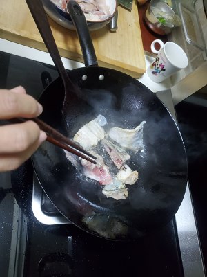 The practice measure of fish of pickled Chinese cabbage of the edition that drink boiling water 6