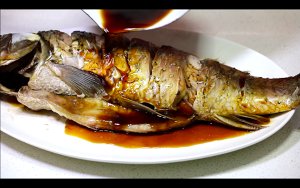Steamed fish / apply to all sorts of fish (meal of the eve of the lunar New Year is necessary good food) the practice measure of @Makin- 7