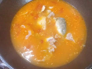 The practice measure of fish of especially cool tomato acerbity soup 16