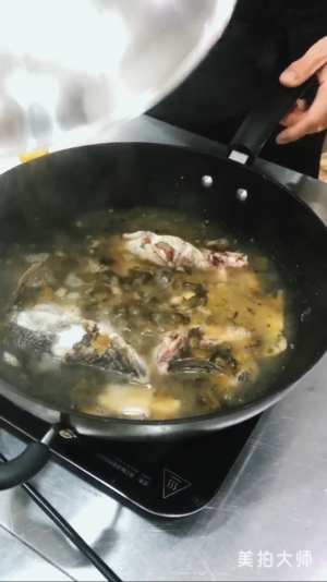 The practice measure of fish of fascia pickled Chinese cabbage 11