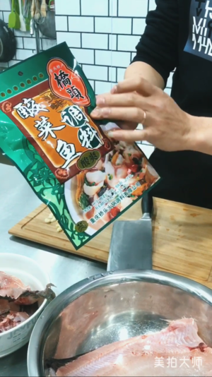 The practice measure of fish of fascia pickled Chinese cabbage 9