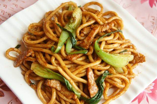 
The practice of chow mien of authentic shredded meat, how is the most authentic practice solution _ done delicious