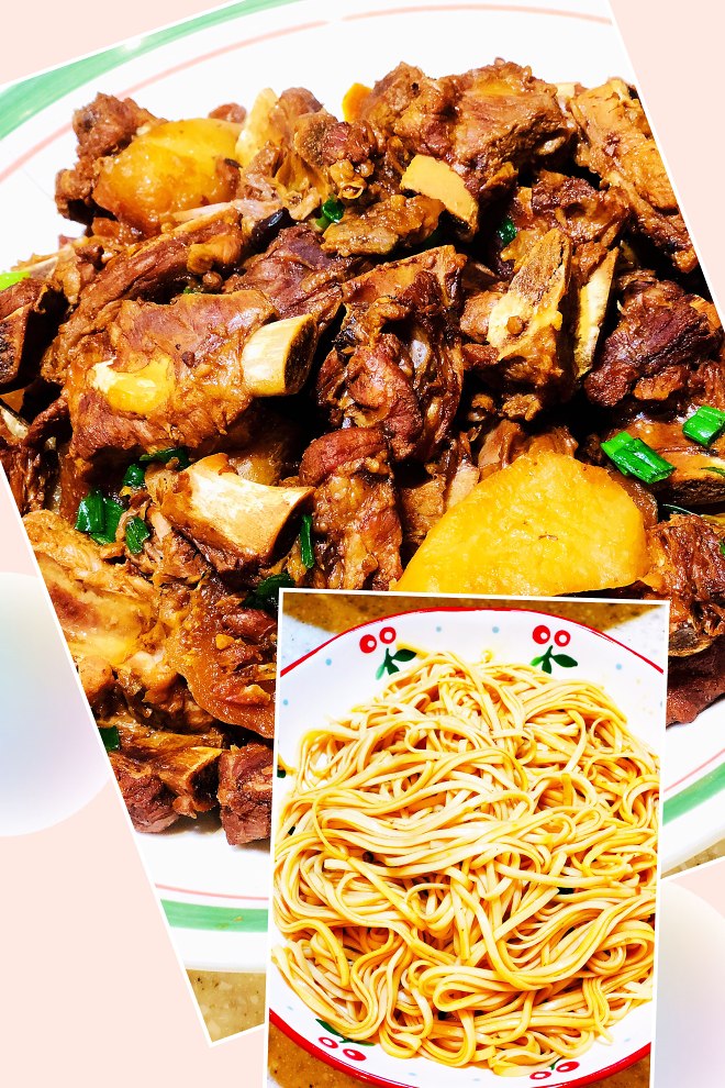無水高圧のボイラーのクイックワーカーの料理は? ? かぶの切り身+醤油添え麺の練習