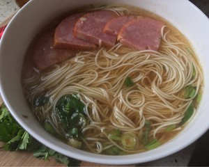 スープ4のデリケートな麺の実践測定