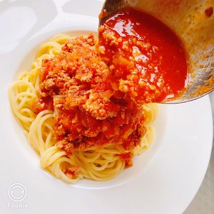 Italy of tomato meat sauce face - the practice measure of edition of the daily life of a family 18