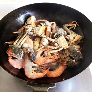The practice measure of seafood face a knot in one's heart 3