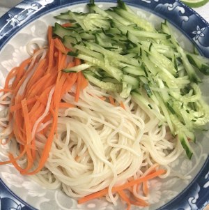 Mr。  Huang Lei段落9と同じ醤油を添えた麺の練習尺度 