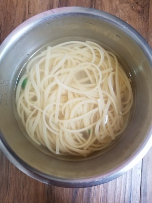Reduce fat 100 days Day88: ? The practice measure that Pi Lang drinks Arlic Shrimp Broccoli Pasta of  Zuo  of pay of ㄒ of the blain that act the role of bone 1