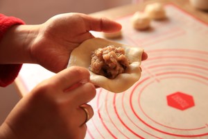 Beef pasty (add exceed detailed measure to pursue, expect from beef stuffing tone mixes, to knead dough, more huge pasty wraps a law to pursue) practice measure 6