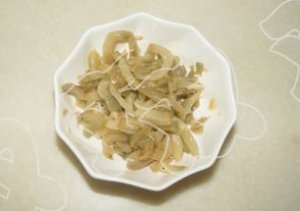 The practice measure of face of shredded meat of sweet hot hot pickled mustard tuber 3