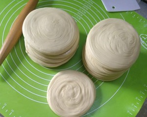 The practice measure that old Tong passes the flesh to place steamed bun 15