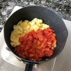 「トマト卵豆腐のそば粉[脂肪を減らす食べ方]実践的対策5