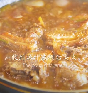 Chop face (chop of braise in soy sauce) practice measure 9