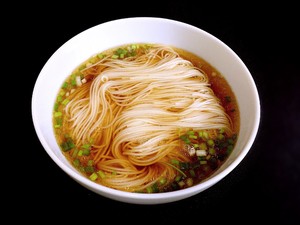 シンプルなソースの麺の実習4