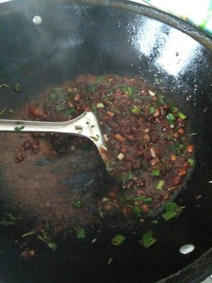 Face of fried bean sauce (the practice of fried bean sauce and noodle) practice measure 12