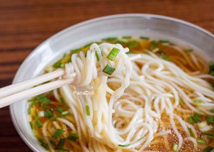 The practice measure of a bowl of noodles in a simple sauce that lets my bear in mind constantly 8