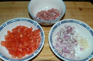 The practice measure of side of meaning of tomato meat sauce 2