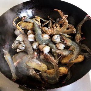 The practice measure of seafood face a knot in one's heart 2