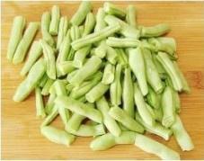The practice measure of face of stew of old Beijing hyacinth bean 1