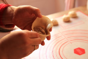 Beef pasty (add exceed detailed measure to pursue, expect from beef stuffing tone mixes, to knead dough, more huge pasty wraps a law to pursue) practice measure 8