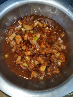 The practice measure of face of simple thief's delicious fried bean sauce 11