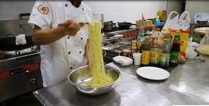 Hutch division commander teachs you " Sichuan cool surface " practice, pure plain taste is fastfood, collect first rise the practice measure of cough up 3