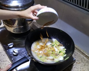 The face that put bowl (northwest noodles in soup) practice measure 5