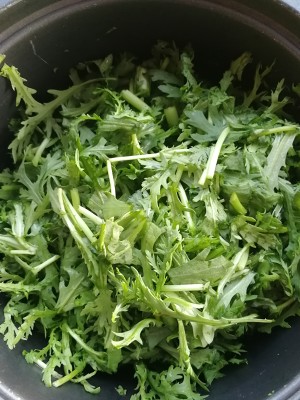 家族の日常生活のゴマのペーストを超えます（ 野菜）王冠デイジー菊顔（改善されたシンプルな栄養のエディションの熱は側）対策2 