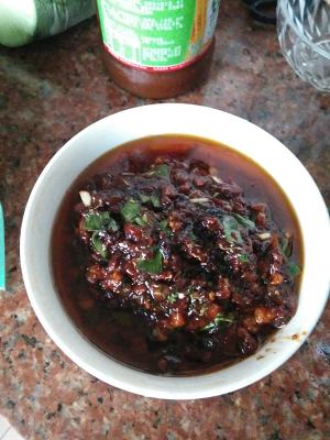 Face of fried bean sauce (the practice of fried bean sauce and noodle) practice measure 13
