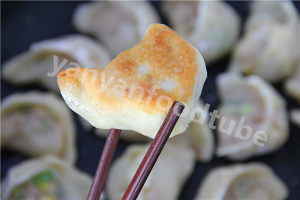 Ice spends decoct dumpling Fried Pork&The practice measure of Lotus Root Dumplings 12