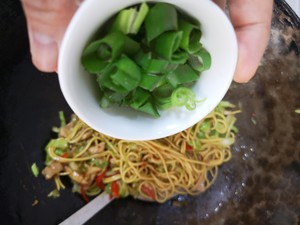 Chow mien of dish of shredded meat bag (the society can go set up shop) practice measure 9