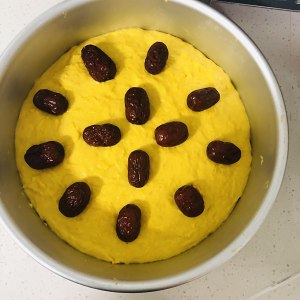 Knead dough lazily with respect to evaporate pumpkin steamed sponge cake the practice measure of ～ 10