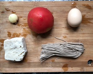 トマト卵豆腐のソバ粉[脂肪を減らす食事]実践対策1