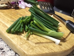 Pity Chen? The practice measure of green oily noodles served with soy sauce 2