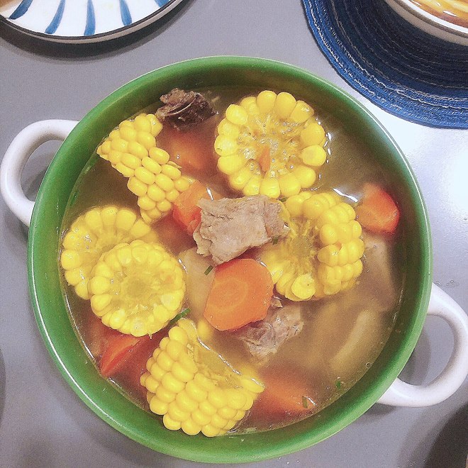 
The practice of corn chop soup, how is corn chop soup done delicious