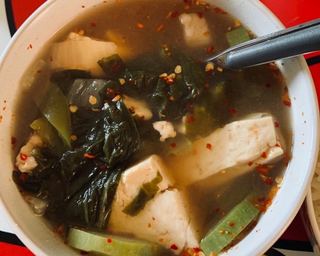 
The practice of soup of big sauce of the daily life of a family of the Chaoxian nationality, how to do delicious