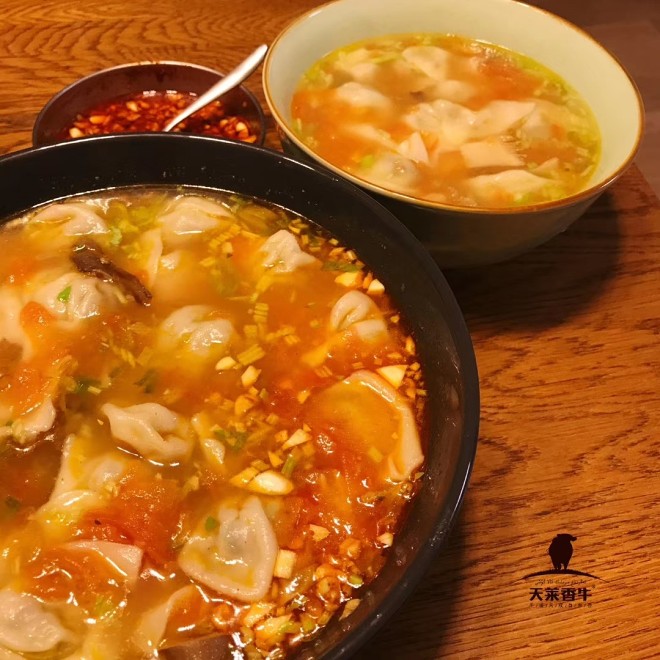 
The practice of wonton of Xinjiang characteristic acerbity soup, how to do delicious