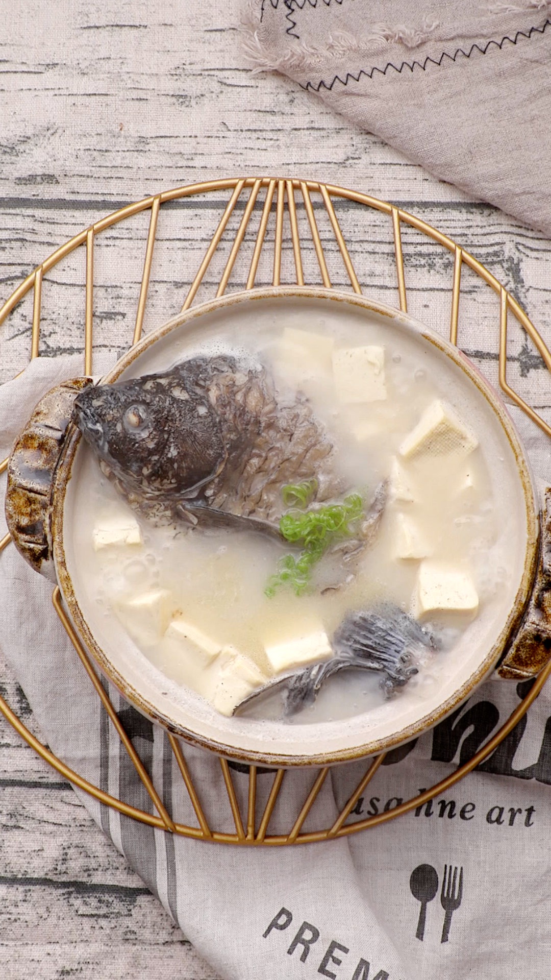 フナの豆腐のスープの実習ビデオ_のフナの魚の豆腐のスープの実践対策