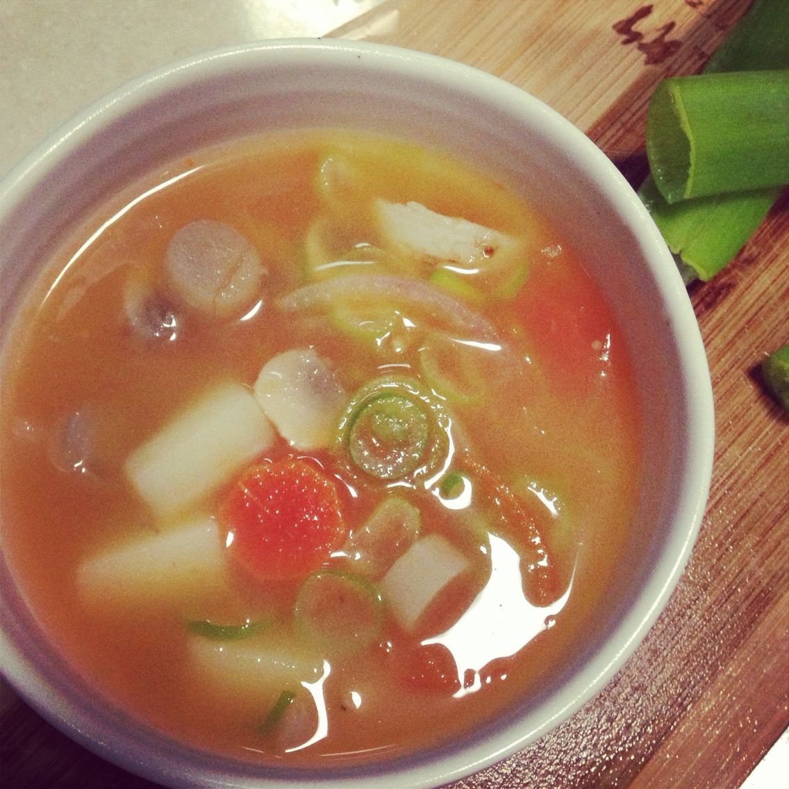 日中野菜のスープの実践、日中野菜のスープはいかがですか