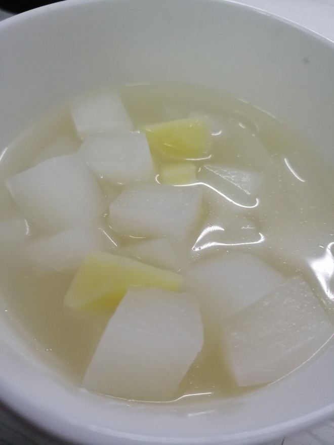 
Turnip potato soup (learn easily simply) practice