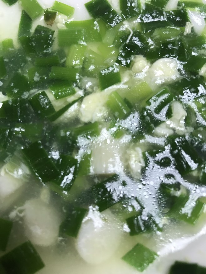 
The practice of soup of egg of scallop column leek, how to do delicious