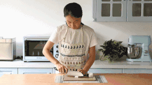 The practice measure of soup of taro shrimp bolus 3